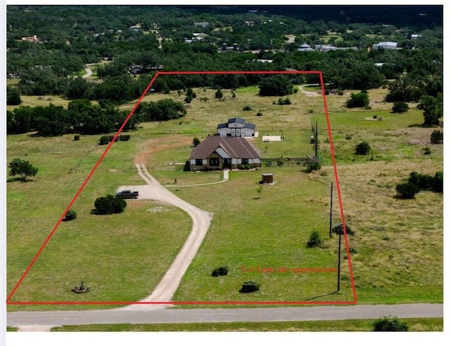 8054 Stone Mountain Trl, San Marcos, TX 78666 - view of subject property featuring property parcel outlined