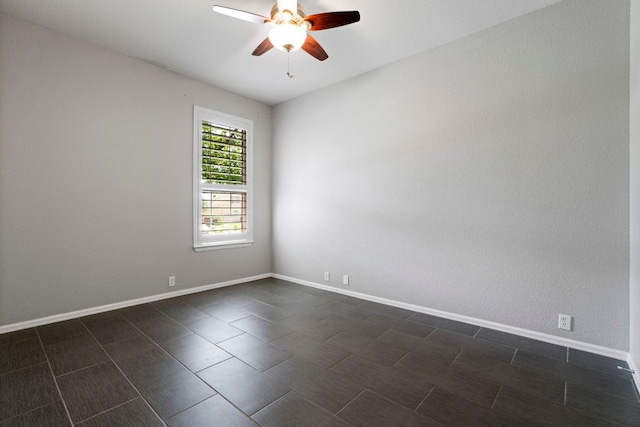 207 Dry Creek Rd, Austin, TX 78737 - empty room featuring ceiling fan and baseboards