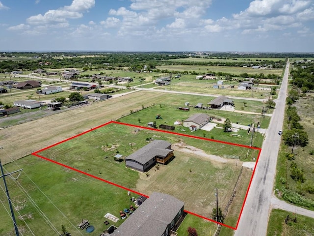 754 Altwein Ln, New Braunfels, TX 78130 - overview of rural landscape with property parcel outlined