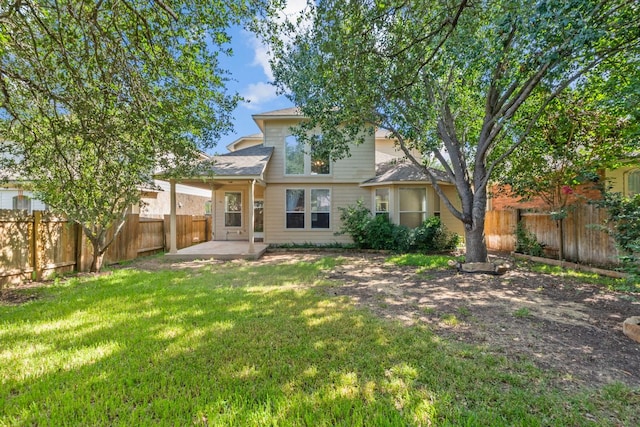 829 Zappa Dr, Cedar Park, TX 78613 - rear view of property featuring a patio area and a fenced backyard