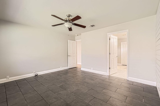 400 Hummingbird Ln, Leander, TX 78641 - unfurnished room featuring ceiling fan and baseboards