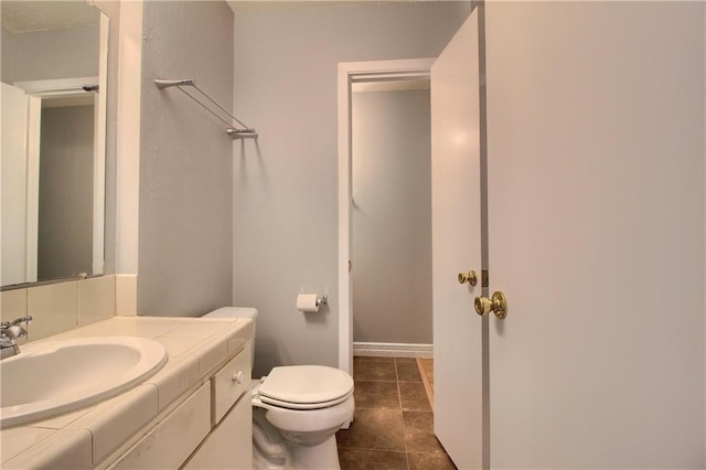 2122 Hancock Dr Unit 105, Austin, TX 78756 - bathroom with vanity and tile patterned floors