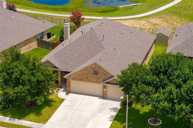 3204 Herrero Path, Cedar Park, TX 78641 - view from above of property
