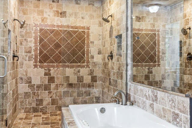 10601 Spicewood Pkwy, Austin, TX 78750 - bathroom featuring a bath and a stall shower