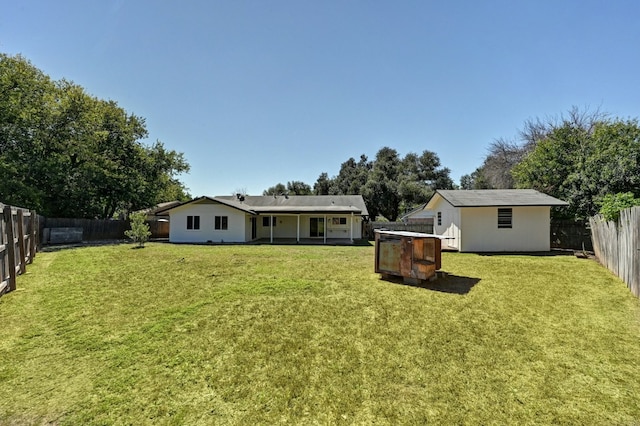 9224 Partridge Cir, Austin, TX 78758 - view of fenced backyard