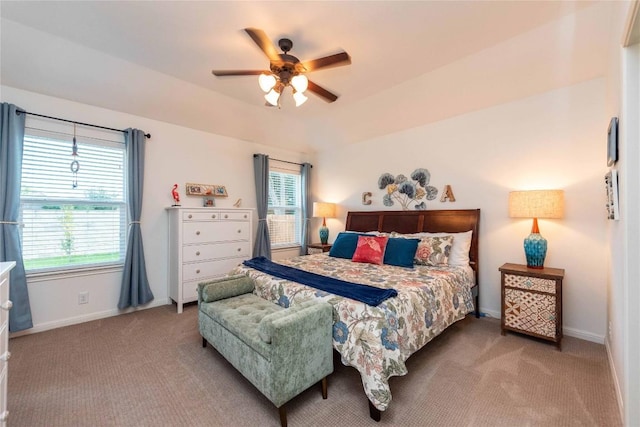 13920 Marathon Rd, Austin, TX 78717 - bedroom with carpet floors and ceiling fan