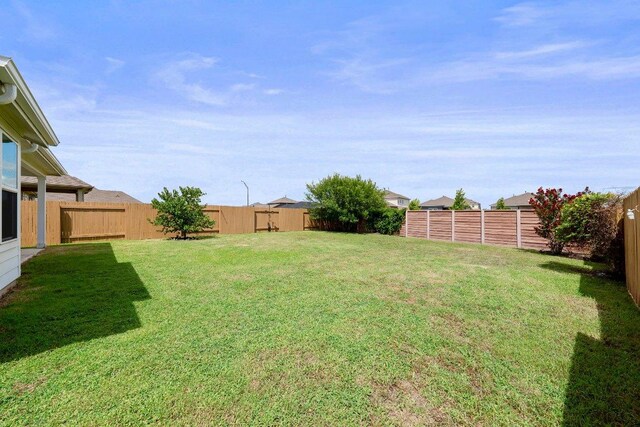 136 Gidran Trl, Georgetown, TX 78626 - view of fenced backyard