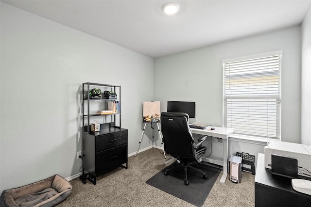 1037 Oxford Ln, Troy, TX 76579 - carpeted office space with baseboards