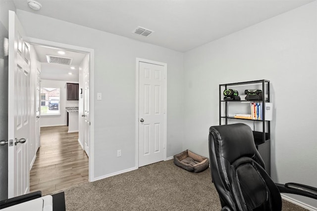 1037 Oxford Ln, Troy, TX 76579 - office area with baseboards