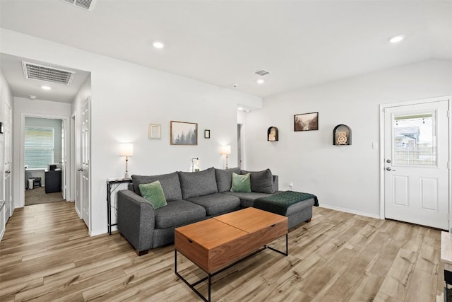 1037 Oxford Ln, Troy, TX 76579 - living area with light wood-style floors and recessed lighting