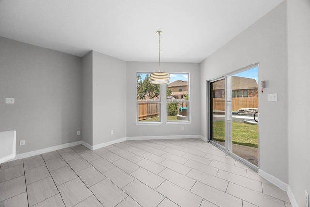 1236 Yellow Iris Rd, Leander, TX 78641 - unfurnished dining area with light tile patterned floors