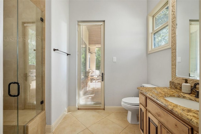 107 Bella Strada Cv, Lakeway, TX 78734 - full bath with vanity, a shower stall, and tile patterned floors