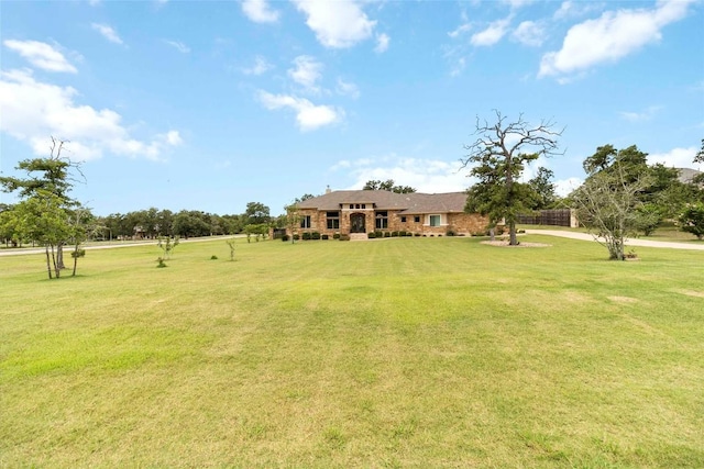 106 Packsaddle Dr, Bastrop, TX 78602 - view of green lawn