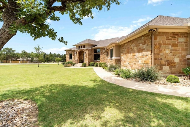 106 Packsaddle Dr, Bastrop, TX 78602 - view of grassy yard