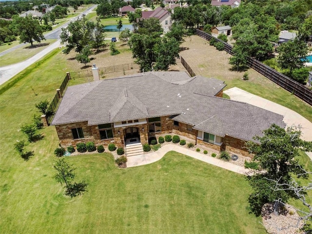 106 Packsaddle Dr, Bastrop, TX 78602 - aerial view of property and surrounding area