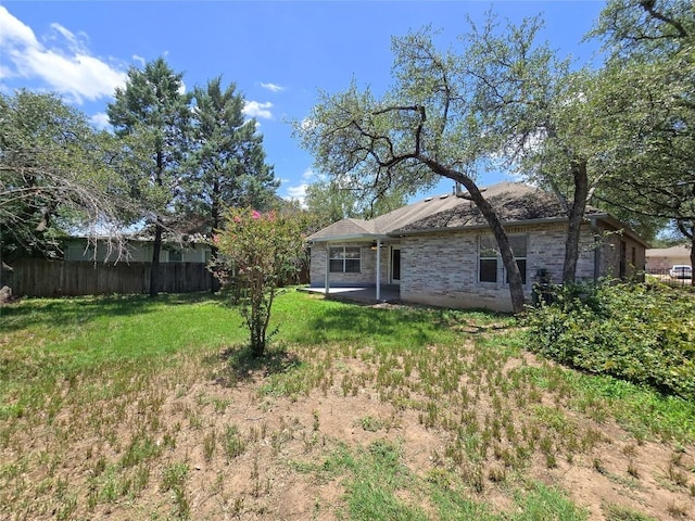 1318 Chalk Ln, Cedar Park, TX 78613 - view of yard featuring a patio area