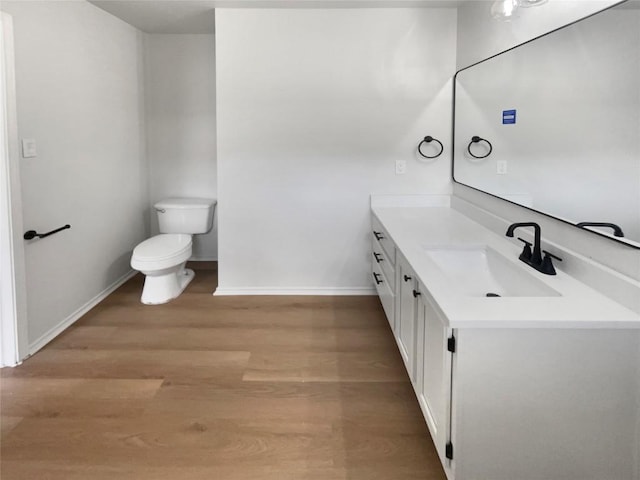 1207 Brashear Ln, Cedar Park, TX 78613 - bathroom with vanity and wood finished floors