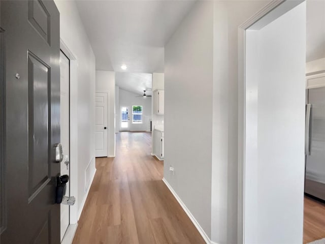 1207 Brashear Ln, Cedar Park, TX 78613 - corridor featuring light wood finished floors and recessed lighting