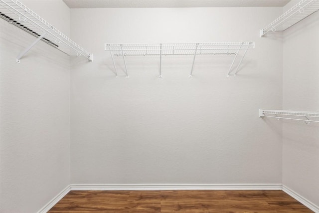 8701 Meridian Oak Ln, Austin, TX 78744 - spacious closet featuring wood finished floors