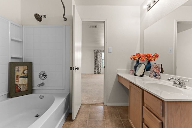425 Starview St, Temple, TX 76502 - full bath featuring vanity and bathtub / shower combination