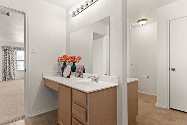 425 Starview St, Temple, TX 76502 - bathroom featuring vanity and tile patterned flooring