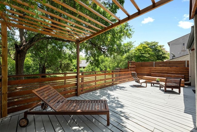 6110 Gardenridge Holw, Austin, TX 78750 - deck with a pergola