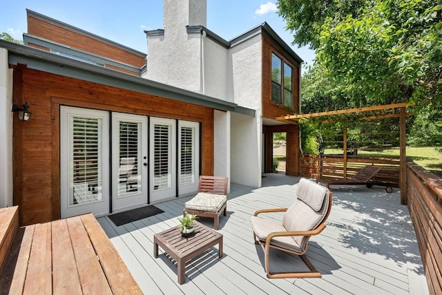 6110 Gardenridge Holw, Austin, TX 78750 - view of wooden terrace