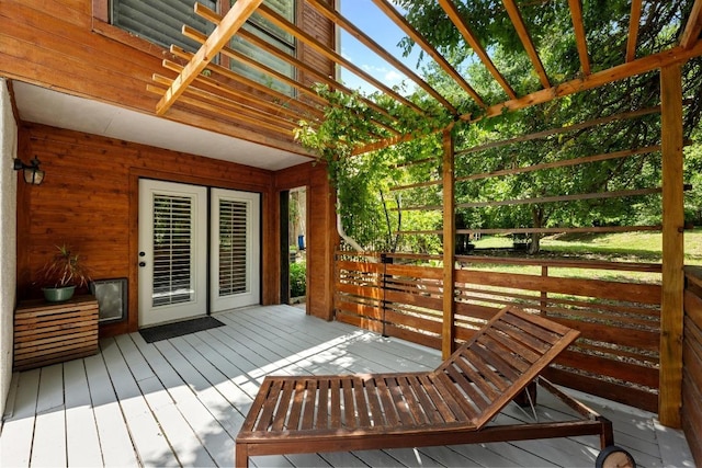 6110 Gardenridge Holw, Austin, TX 78750 - view of wooden deck