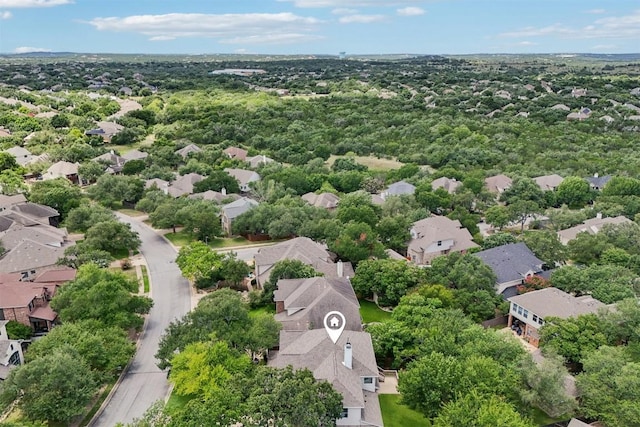 6520 Walebridge Ln, Austin, TX 78739 - aerial perspective of suburban area