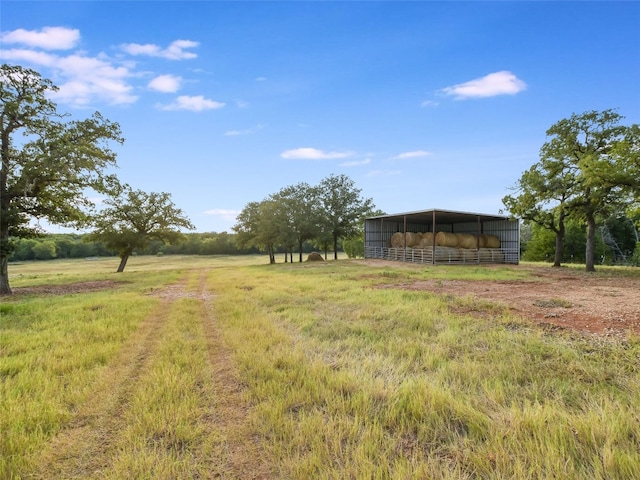 762 Karisch Rd, Giddings, TX 78942 - view of yard featuring an outbuilding and a carport