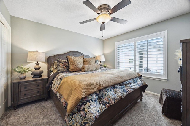 515 Wesley Ridge Dr, Spicewood, TX 78669 - bedroom featuring carpet flooring and a ceiling fan
