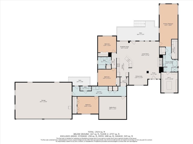 515 Wesley Ridge Dr, Spicewood, TX 78669 - view of property floor plan