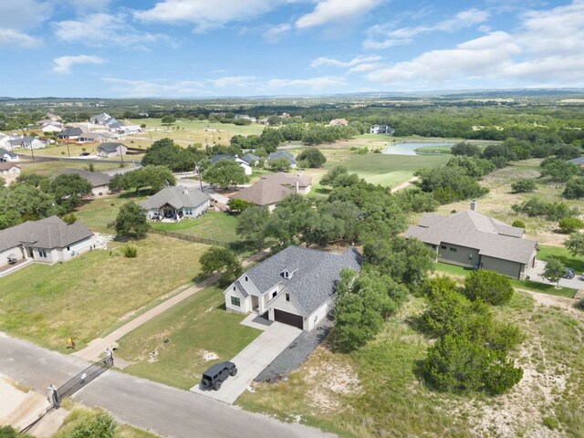 809 John Price, Blanco, TX 78606 - aerial perspective of suburban area featuring a large body of water