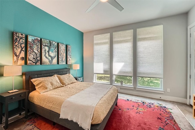 14708 Longbranch Dr, Austin, TX 78734 - bedroom with ceiling fan