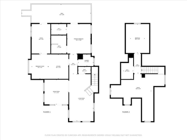 710 Gresham St, Smithville, TX 78957 - view of property floor plan