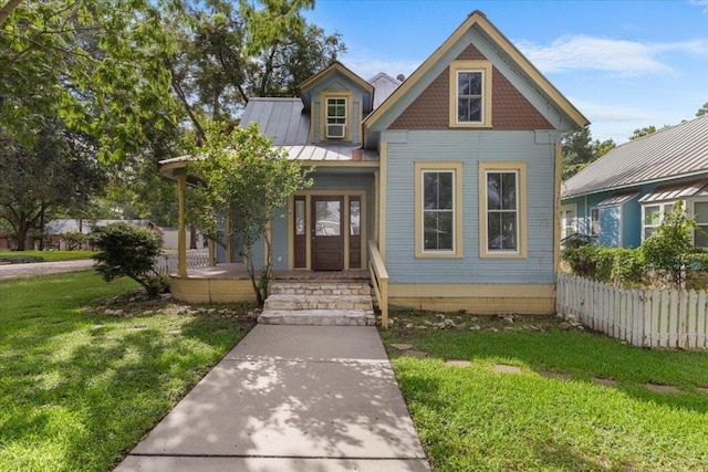 710 Gresham St, Smithville, TX 78957 - view of front of home featuring covered porch