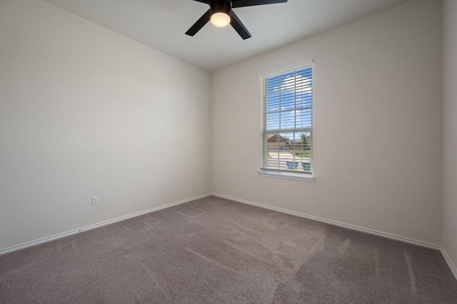 241 Pivot Dr, Taylor, TX 76574 - empty room with carpet and ceiling fan