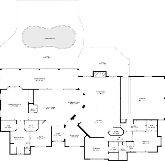 1806 Carey Ave, Taylor, TX 76574 - view of room layout