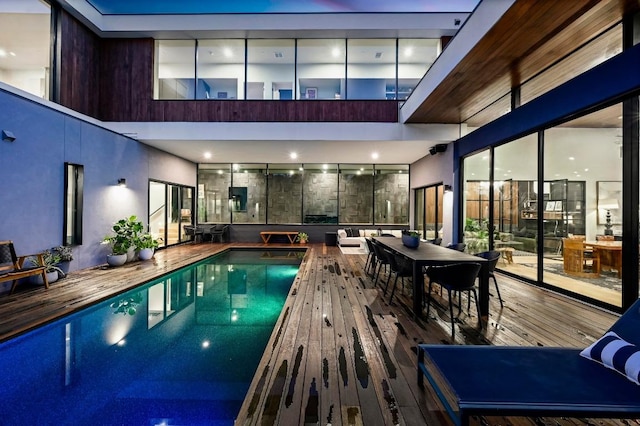 1001 Madrone Rd, West Lake Hills, TX 78746 - view of indoor pool