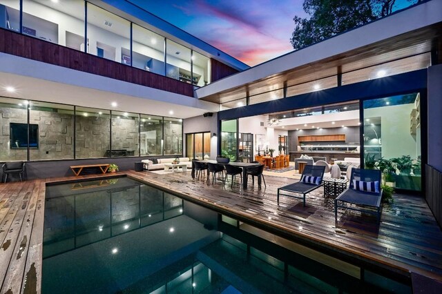 1001 Madrone Rd, West Lake Hills, TX 78746 - view of swimming pool
