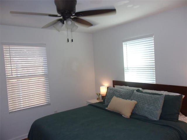 905 W Live Oak St, Austin, TX 78704 - bedroom featuring a ceiling fan