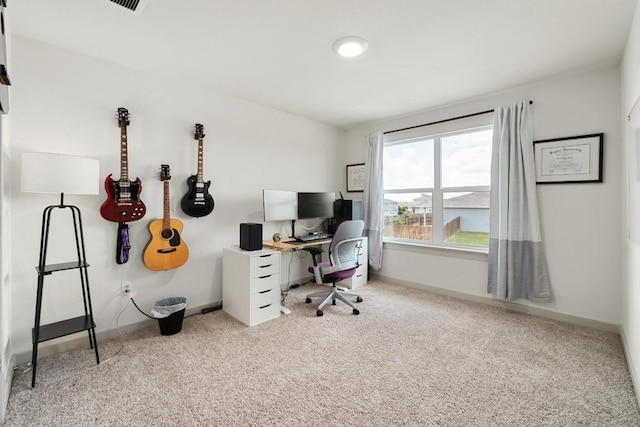7713 Saddle Up Dr, Austin, TX 78724 - carpeted office featuring baseboards