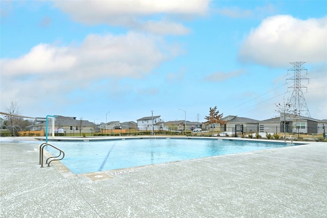 7713 Saddle Up Dr, Austin, TX 78724 - community pool featuring a residential view