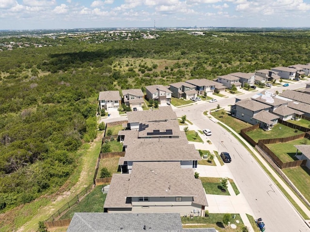 7713 Saddle Up Dr, Austin, TX 78724 - aerial view of residential area with a heavily wooded area
