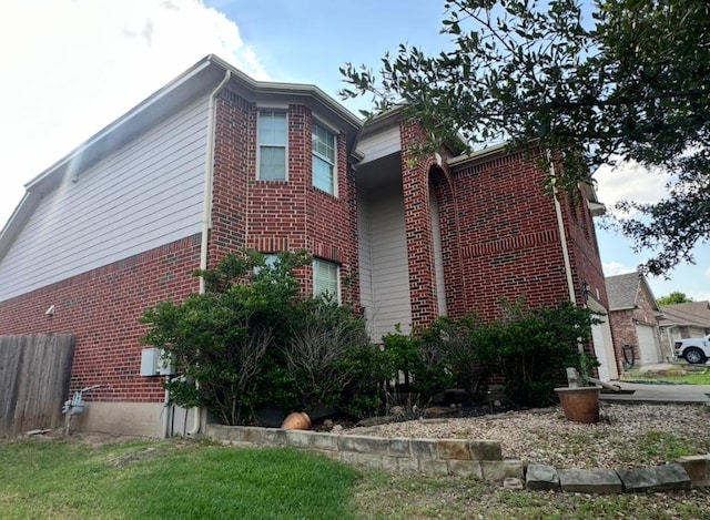 21008 Hallbrook Ln, Pflugerville, TX 78660 - view of property exterior with brick siding