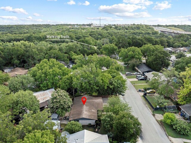 1214 Arthur Stiles Rd, Austin, TX 78721 - bird's eye view