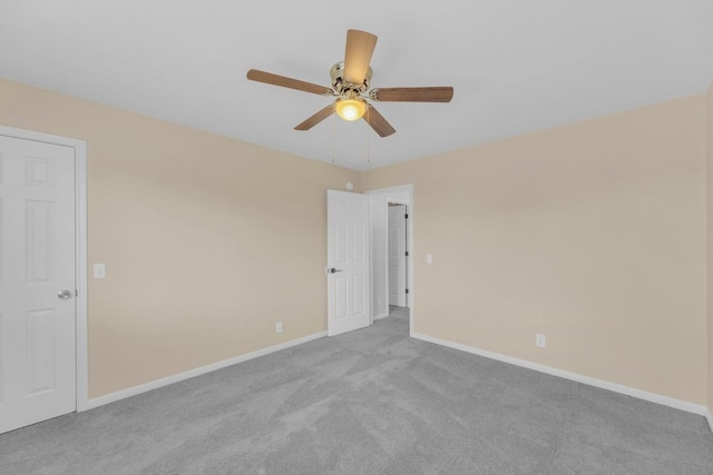 131 Martin Crossing Dr, Cedar Creek, TX 78612 - unfurnished room with a ceiling fan and carpet