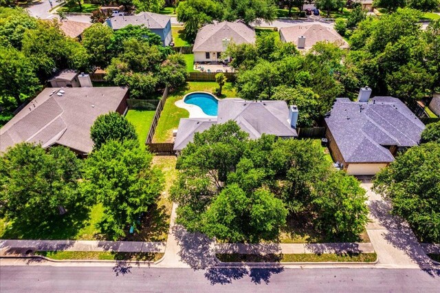 1705 Timberwood Dr, Cedar Park, TX 78613 - aerial view of residential area with a pool area