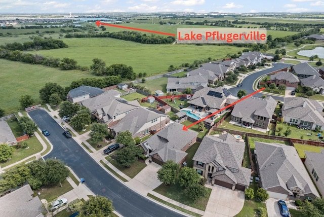 17900 Crimson Apple Way, Pflugerville, TX 78660 - view of property location featuring nearby suburban area and a large body of water
