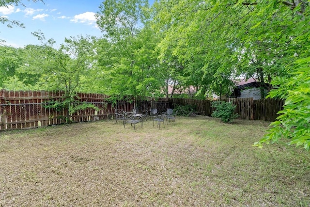 10706 Topperwein Dr, Austin, TX 78758 - view of fenced backyard